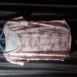 Women's Mudd pink camo L